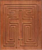 African Padauk Labyrinth